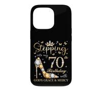 À l'approche de Mon 70e Anniversaire, C'est l'anniversaire de la grâce et de la miséricorde de Dieu Coque pour iPhone 13 Pro