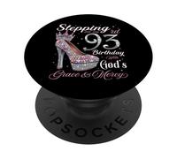 À l'approche de Mon 93e Anniversaire avec la grâce et la miséricorde de Dieu PopSockets PopGrip Adhésif