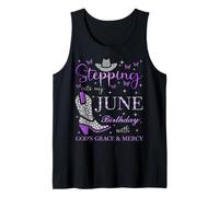 À l'approche de Mon Anniversaire de Juin avec la grâce et la miséricorde de Dieu Débardeur