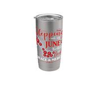À l'approche de mon anniversaire de juin avec la grâce et la miséricorde de Dieu Gobelet isotherme en acier inoxydable double paroi