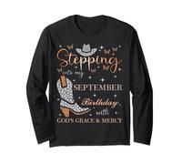 À l'approche de Mon Anniversaire de Septembre avec la grâce et la miséricorde de Dieu Manche Longue