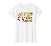 À l'approche du 16 Juin, Talons Aiguilles Celebrate Freedom T-Shirt Graphique avec Valeur