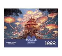 A Large Tree with Moss-Covered Roots 1000 Pièces Puzzles Mushroom Garden Images Vibrantes Puzzle pour Adultes Décoration D'intérieur 70x50cm/1000pcs