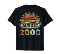 (À l'arrière) 26 édition limitée 2000 août 26e Anniversaire T-Shirt