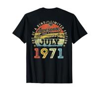 (À l'arrière) Édition limitée 55 Juillet 1971 55e Anniversaire T-Shirt