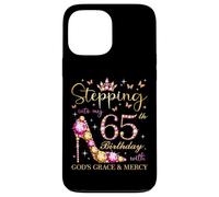 À l'aube de Mon 65e Anniversaire avec God's Grace & Mercy Cute Coque pour iPhone 13 Pro Max