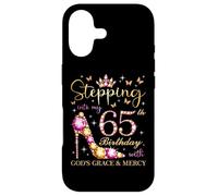 À l'aube de Mon 65e Anniversaire avec God's Grace & Mercy Cute Coque pour iPhone 17