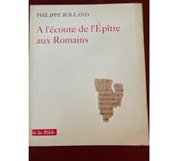 A l'écoute de l'Epître aux Romains