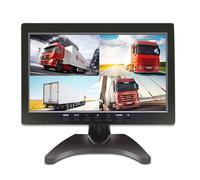 A Lecteur DVD Portable 480P 96x54mm Moniteur vidéo embarqué de 10,1 pouces avec caméra de recul Moniteur haute définition mural