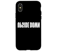 À l'envers la Phrase des Mots à l'envers sur Un t-Shirt Coque pour iPhone X/XS