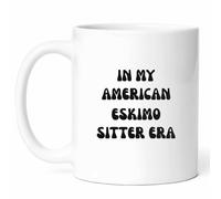 À L'Époque De Ma Baby-Sitter Esquimau Américaine Mug À Café Mignonne Mug Humour Tasse À Café Pour Bureau Cuisine Lait Travail 330Ml