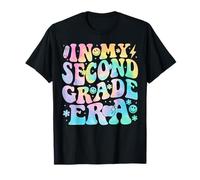 À l'époque de ma deuxième année, Fille, tie-Dye, 2e année, rentrée Scolaire T-Shirt
