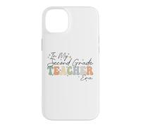 À l'époque de ma deuxième année, Retro Groovy Back to School Professeurs Coque pour iPhone 14 Plus