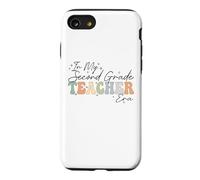 À l'époque de ma deuxième année, Retro Groovy Back to School Professeurs Coque pour iPhone SE (2020) / 7/8