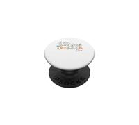 À l'époque de ma deuxième année, Retro Groovy Back to School Professeurs PopSockets PopGrip Adhésif