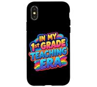 À l'époque de ma première année d'enseignement de 1re année, professeur amusant de lecture et de mathématiques Coque pour iPhone X/XS