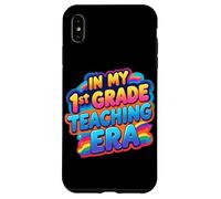 À l'époque de ma première année d'enseignement de 1re année, professeur amusant de lecture et de mathématiques Coque pour iPhone XS Max