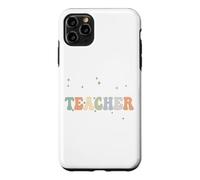 À l'époque de ma sixième année, des professeurs de rentrée Scolaire rétro et Groovy Coque pour iPhone 11 Pro Max