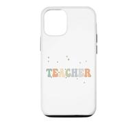 À l'époque de ma sixième année, des professeurs de rentrée Scolaire rétro et Groovy Coque pour iPhone 12/12 Pro