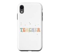 À l'époque de ma sixième année, des professeurs de rentrée Scolaire rétro et Groovy Coque pour iPhone XR