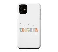 À l'époque de ma sixième année, des professeurs de rentrée Scolaire rétro et Groovy Coque pour iPhone 11