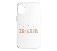 À l'époque de ma sixième année, des professeurs de rentrée Scolaire rétro et Groovy Coque pour iPhone 16 Plus