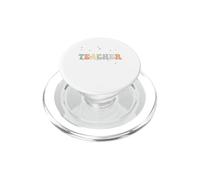 À l'époque de ma sixième année, des professeurs de rentrée Scolaire rétro et Groovy PopSockets PopGrip pour MagSafe