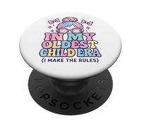 À l'époque de Mon aînée, C'est Moi Qui Fixe Les règles - Une Fille Mignonne PopSockets PopGrip Adhésif
