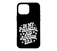 À l'époque de Mon conseiller en Aide financière, Funny College Aide Office Coque pour iPhone 16 Pro Max