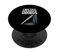 À l'époque médiévale, on m'a Dit qu'il y aurait des épées PopSockets PopGrip Adhésif