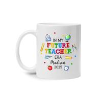À L'Époque Où J'Étais Enseignant Tasse À Café Unique Tasse À Thé Drôle Mug Cadeau Mignon Pour Bureau Collègue Anniversaire 330Ml