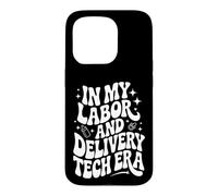 À l'ère de la Technologie du Travail et de l'accouchement, Funny L&D Scrub, OB Tech Coque pour iPhone 15 Pro