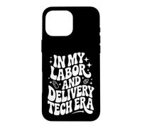 À l'ère de la Technologie du Travail et de l'accouchement, Funny L&D Scrub, OB Tech Coque pour iPhone 16 Pro Max
