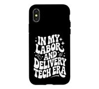 À l'ère de la Technologie du Travail et de l'accouchement, Funny L&D Scrub, OB Tech Coque pour iPhone X/XS