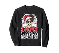 À l'ère de Mes achats de Noël - Cute Groovy Xmas Sweatshirt