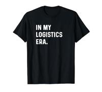 À l'ère de Mes logisticiens - Gestion de la chaîne d'approvisionnement logistique T-Shirt Graphique avec Valeur, Homme, Noir, L
