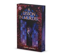 Celine Leonora – A Lesson in Murder – 1re édition – Tranche colorée + carte personnages