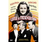 A Letter of Introduction (Carta de Presentación) – DVD – 1938 – Newline