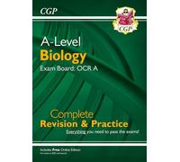 New A-Level Biology: OCR A Year 1 & 2 Complete Revision & Practice w/Online Ed (For exams from 2025)