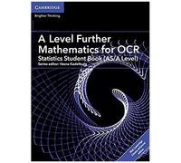 A Level Further Mathematics For Ocr A Statistics Student Book (As/A Level) With Cambridge Elevate Edition (2 Years)