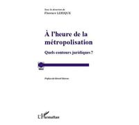 A L'heure De La Métropolisation - Quels Contours Juridiques ?