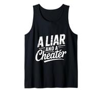 A Liar and A Cheater Breakup Puns Expose Ex - Débardeur