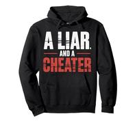 A Liar and A Cheater Breakup Puns Expose Ex |- Sweat à Capuche