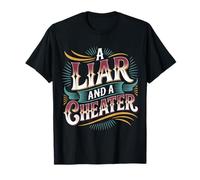 A Liar and A Cheater Breakup Puns Expose Ex - T-Shirt