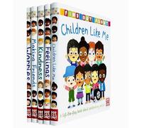 A lift-the-flap Find out About Series 5 Books Collection Set(Feelings, Kindness, Making Friends, Children Like Me & Worries)