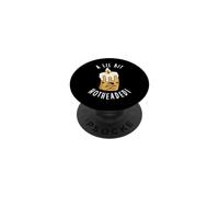 A Lil Bit Hotheaded Jeu de Mots Humoristique PopSockets PopGrip Adhésif