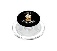 A Lil Bit Hotheaded Jeu de Mots Humoristique PopSockets PopGrip pour MagSafe
