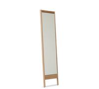 Form & Refine Miroir A Line chêne blanc lxHxP 52x195x4cm