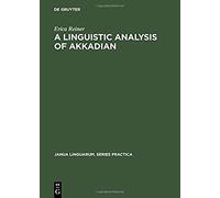 A Linguistic Analysis Of Akkadian