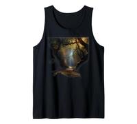 À l'intérieur d'une énorme forêt des dizaines de Grands chênes centenaires Débardeur